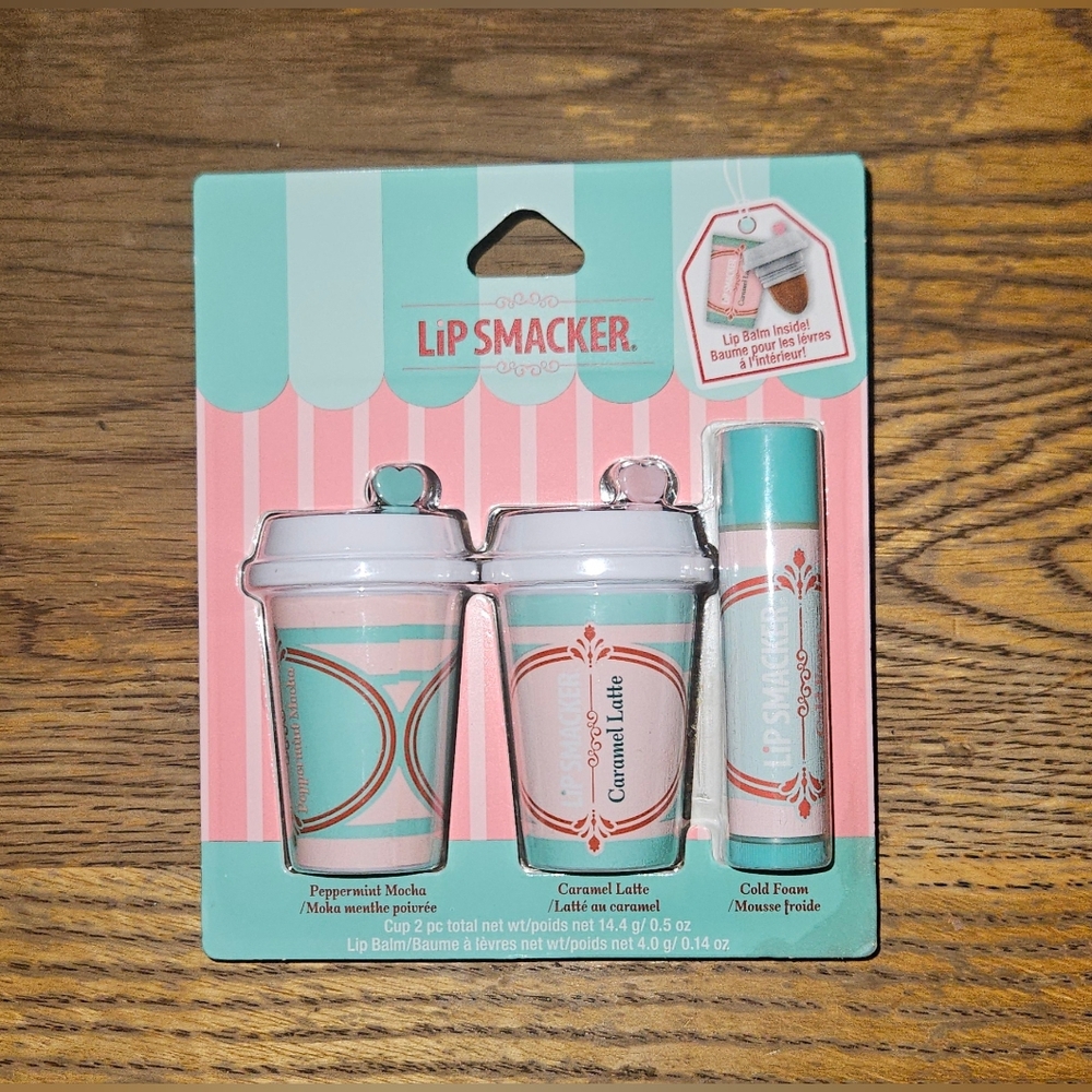 Lip Smacker Holiday Café Lip Balm Trio BNIB